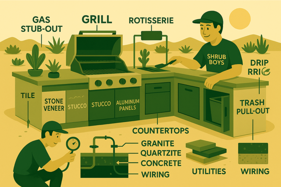 BBQ Islands & Grills